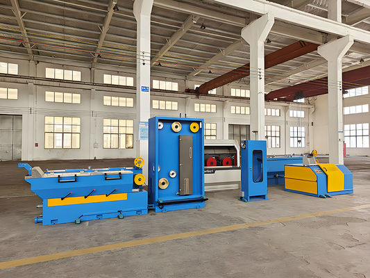 Un buen precio. Máquina de dibujo de alambre de cobre intermedio de alta productividad 1800 m/min en línea