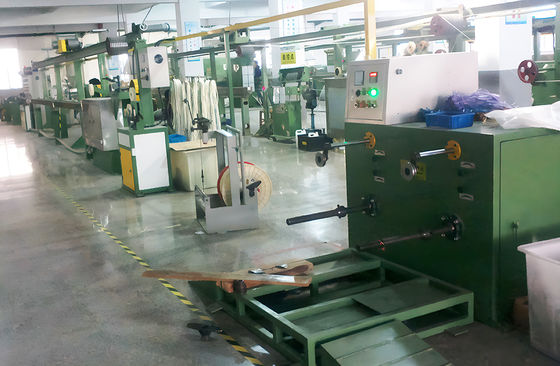 Proceso de la línea de fabricación de la máquina de extrusión de cables eléctricos de alambre doméstico