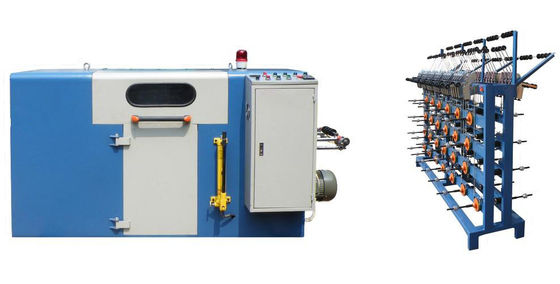 Un buen precio. Máquina de torsión de cobre de alambre desnudo 650P Máquina de agrupación de doble torsión de doble torsión de alta velocidad en línea